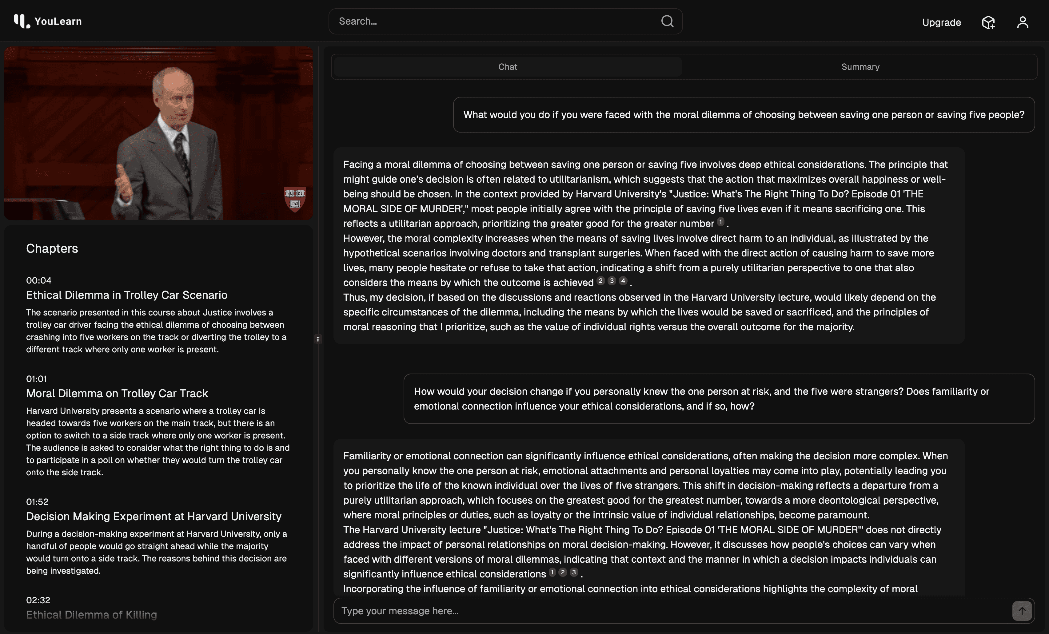 Dashboard Summary View