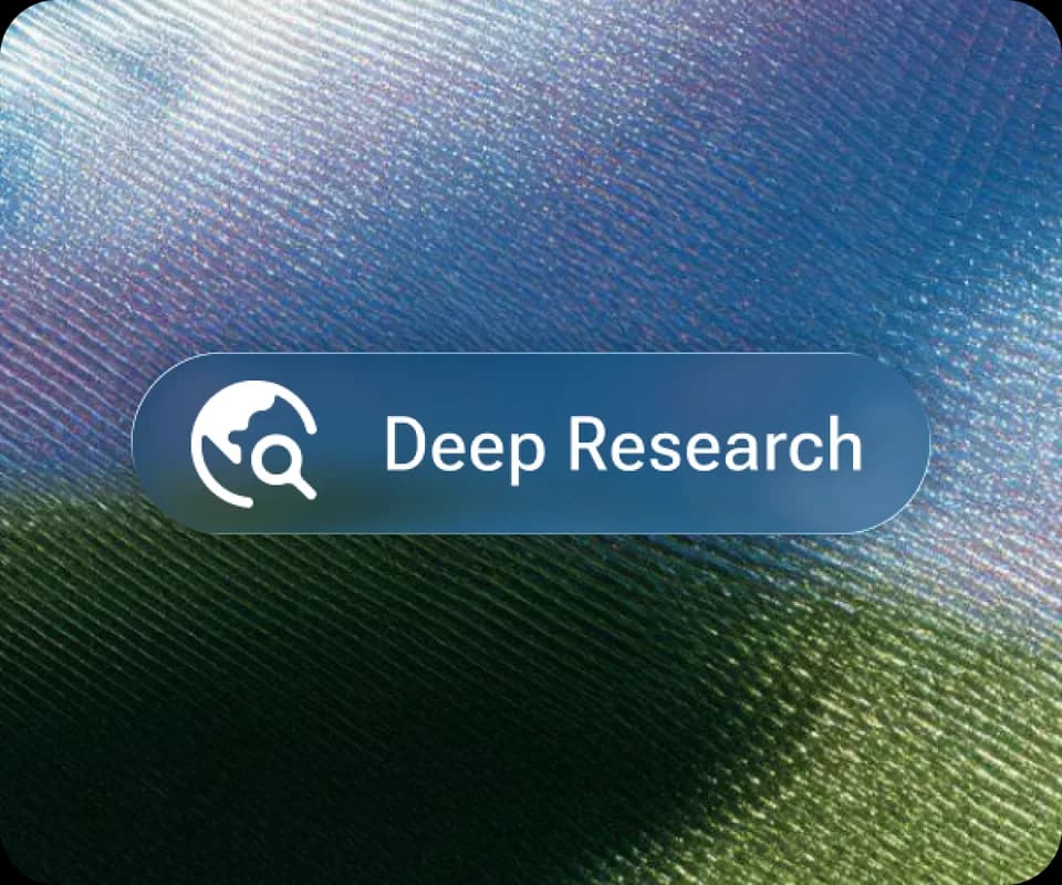 Deep Research feature preview